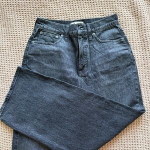 Madewell Women's Black Straight Leg Jeans